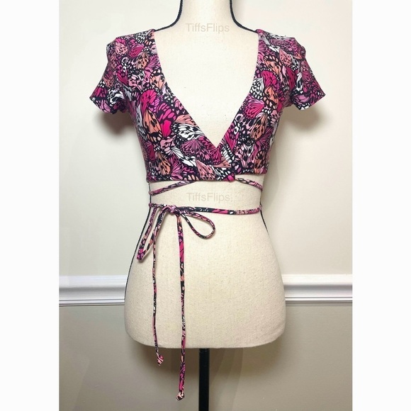 L*space Dionne Top Wings n Things Butterfly NWT Small - Picture 1 of 5